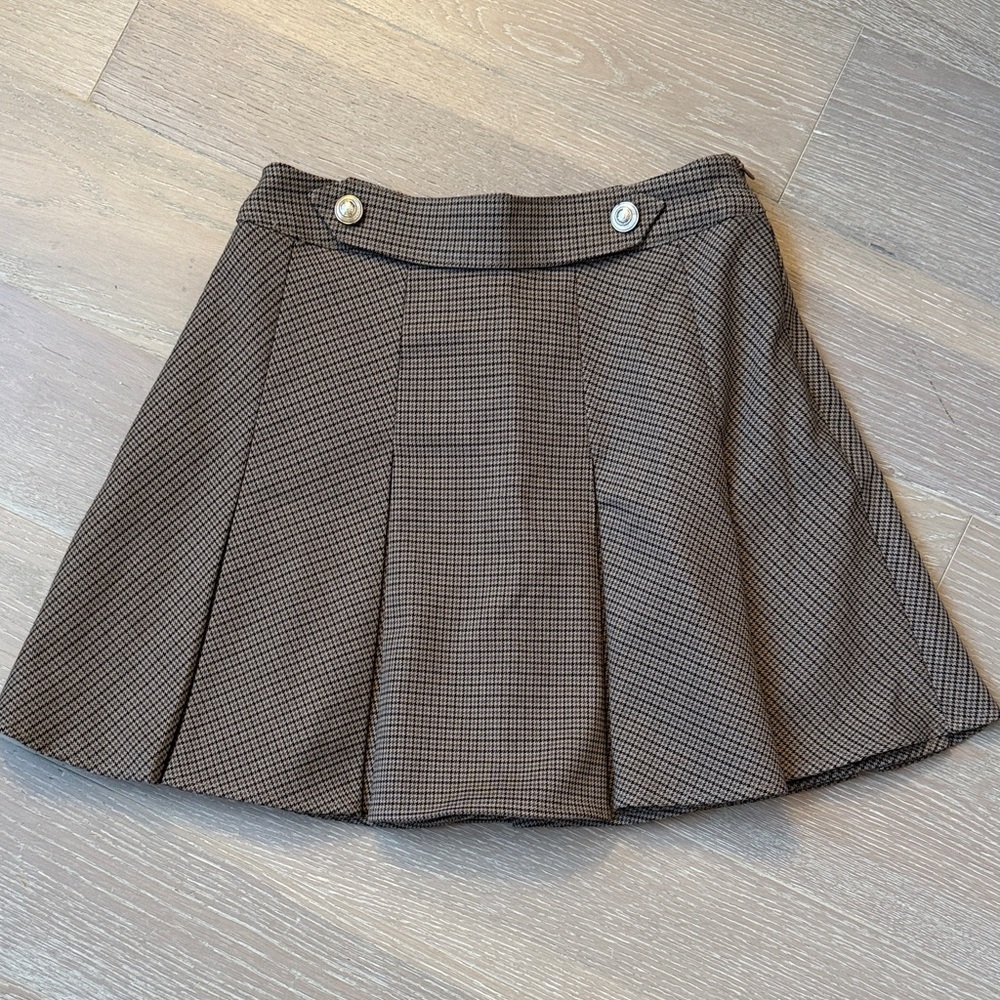 H&M Pleated Mini Skirt
